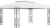 vidaXL Pavillon mit Doppeldach & LED-Lichterkette 3x4 m Produktbild-Vorschau 3
