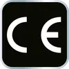 A black square with the CE mark in white. Náhled obrázku produktu