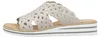 Rieker Damen Pantolette breiter Riemen mit Strass schmale Produktbild-Vorschau 3