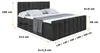 ALTDECOR Boxspringbett mit Fußteil, H4 Matratze und Topper Produktbild-Vorschau 7