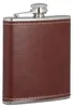 8 tlg. Flachmann Set aus Edelstahl u. Kunstleder, Produktbild-Vorschau 11