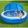 Family Pool "Summer Days", Ø 241cm x 140cm (blau/weiß) Produktbild-Vorschau 35