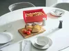 Alessi BG03 R Mattina Brotkasten, Stahl, Bambusholz, rot, Produktbild-Vorschau 3