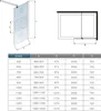 70x200cm Schwarzrahmen Duschabtrennung Walk In 8mm Nano ESG Produktbild-Vorschau 4