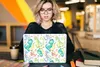 MuchoWow® Laptop Aufkleber Sticker Cover Dinosaurier - Produktbild-Vorschau 5
