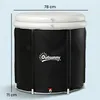 Outsunny Eisbad Ø78 cm Faltbare Eisbadewanne aufblasbare Produktbild-Vorschau 3