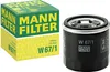 A product box and an oil filter are shown side-by-side against a white background. Podgląd zdjęcia produktu