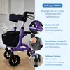 Safe Age® Rollator: Leicht und faltbar – mit Sitzfunktion – Produktbild-Vorschau 2
