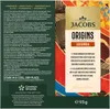 The image shows the packaging of Jacobs Origins Single Colombia coffee capsules. Produktbild-Vorschau