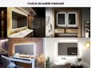 Artforma Zrcadlo do koupelny s led osvětlením L01 140x70 cm Náhled obrázku produktu 6