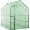 Vidaxl Walk -in Gewächshaus mit 12 Regalen 143x214x196 cm Anteprima dell’immagine prodotto 1