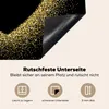 KitchenYeah© Herdabdeckplatte Goldenes Herz auf schwarzem Produktbild-Vorschau 5