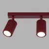 Plafonnier KARBON 3L bordeaux 3xGU10  10W aluminium Voir les images du produit 6