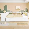 Merax divano letto 140x200 cm, con letto estraibile, Anteprima dell’immagine prodotto 2