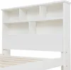 MODFU Lit avec rangement 90x200 cm - Tiroirs et Étagères - Voir les images du produit 9