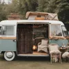 COZYOR Makramee-Vorhang, mit Holzösen Boho Vorhang Produktbild-Vorschau 2