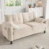 A beige sofa is shown in a well-lit living room setting. Náhľad obrázku produktu