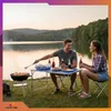 Omna | Skladací kempingový stôl – 120 x 60 cm – hliník – s Náhľad obrázku produktu 13