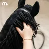 Mamabrum Hobby Horse Nero 68 cm – Cavallo a bastone per Anteprima dell’immagine prodotto 12