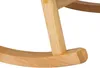 CLP Schaukelstuhl Morelia Stoff mit Holzgestell creme Produktbild-Vorschau 6