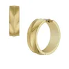 Damen Creolen Harlow von Fossil aus Edelstahl, IP Gold Produktbild-Vorschau 7