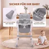 Twinky® Hochstuhl – 2-in-1 Kinderwagen Set – Grau – Produktbild-Vorschau 5