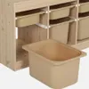 sweeek - Kinder-Aufbewahrungsmöbel mit Holzdekor und 6 Produktbild-Vorschau 3