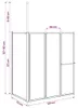vidaXL Paroi de douche en L 70x120x137 cm 4 parties Pliable Voir les images du produit 8