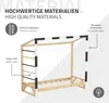 ML-Design detská posteľ futbalová bránka 80x160 cm drevená Náhľad obrázku produktu 5
