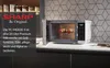 SHARP YC-MG02ES Mikrowelle mit Grill (Mikrowelle: 800W, Produktbild-Vorschau 12