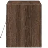 vidaXL TV-Wandschrank mit LED-Leuchten Braun Eichen-Optik Produktbild-Vorschau 7