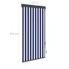 vidaXL Tenda a rullo per esterni 100 x 250 cm blu e bianca Anteprima dell’immagine prodotto 8
