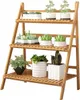 Bambusständer, Blumenständer, Blumenleiter, Blumenbeet Produktbild-Vorschau 1