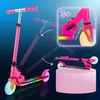 LUMI RIDE Scooter per bambini con ruote a LED, freni Anteprima dell’immagine prodotto 4