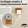 DEKAZIA® Porta Carta Igienica con ripiano Portarotolo Carta Anteprima dell’immagine prodotto 2