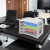 Zásobník na dopisy Stohovatelný zásobník na dokumenty 5 Náhled obrázku produktu 5