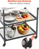 SucceBuy Chariot barbecue d'extérieur 80 x 61 cm Voir les images du produit 5