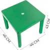 Table africaine en plastique pour enfants - vert clair Voir les images du produit 2