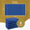 Zestaw 4 ręczników kąpielowych Lavea® 50x100 cm - Elena, Podgląd zdjęcia produktu 7
