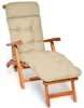 Beautissu 2X Comodo materassino Deckchair, 200x50x8 cm, Anteprima dell’immagine prodotto 2