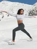 Damen-Thermo-Leggings Sportlich Gepolstert Mit Hohem Bund Produktbild-Vorschau 6