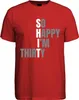 30. narozeniny s nápisem So Happy Im Thirty Vtipný dárek Náhled obrázku produktu 2