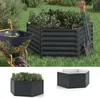 OK-Living Hochbeet , 129 x 129 cm, Anthrazit Produktbild-Vorschau 2
