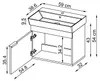 Roomart LYCIA-60 Badmöbel-Set 2-teilig 59 cm breit, Produktbild-Vorschau 7