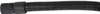 A black vacuum cleaner hose with a connector. Produktbild-Vorschau