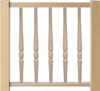 A wooden baluster for a staircase, shown against a white background. Anteprima dell’immagine prodotto