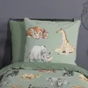 Duvet cover Pure 135x200 + 1* 80x80 cm - safari animals Produktbild-Vorschau 6
