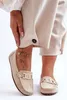 Damenmodische Wildleder-Mokassins Beige Rabell 36 Produktbild-Vorschau 4
