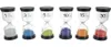 Ensemble de 6 sabliers multicolores, minuteries de 1 à 30 Voir les images du produit 6