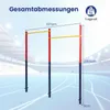 COSTWAY Turnreck Outdoor, sbarra a T resistente alle Anteprima dell’immagine prodotto 3